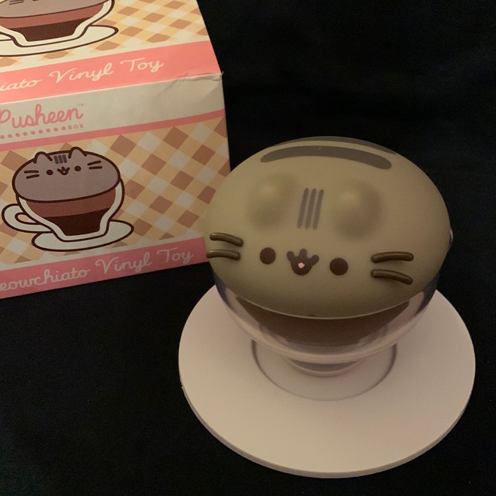 Pusheen Meowchiato Vinyl Toy Summer 2022 Cat Cafe Pusheen Box Brand New